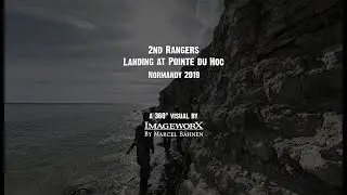 2nd Rangers land at Pointe du Hoc, Normandy, by ImageworX.