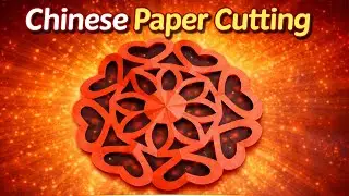 Traditional Chinese Paper-cutting art 自己做中国剪纸#papercutting #中国剪纸 
