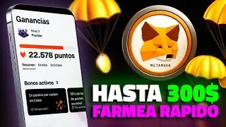 🚨 R&Aacute;PIDO: Gana Dinero HOY con el AIRDROP de MetaMask | C&Oacute;MO FARMEARLO GRATIS (GU&Iacute;A RAPIDA)