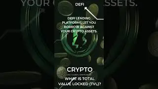 What is Total Value Locked (TVL)? #DeFi #TotalValueLocked #cryptotrends2024