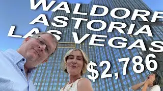 Waldorf Astoria Las Vegas Review, $2,786 Weekend (4K HDR)