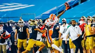 E.J. Williams One-Handed Catch | #3 Clemson vs. #2 Notre Dame Highlights