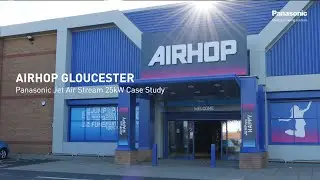 EN – Panasonic Jet Air Stream Keeps AirHop Gloucester Cool in Heatwave Launch
