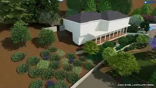Large hillside property with pool