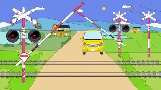 PERLINTASAN KERETA API DI MUSIM LAYANG - LAYANG