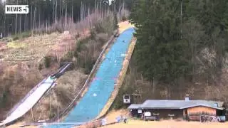 27.03.2015 (HO) Skisprung-Schanze von Carlsgr&uuml;n ist Geschichte