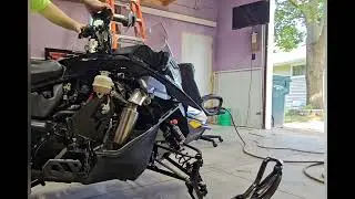 2019 Skidoo 600R ETEC XRS MBRP Race Can Sound vs Stock exhaust