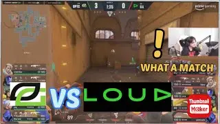 TenZ Reacts to GRAND FINALS OpTic Gaming Vs LOUD-ALL MAP HIGHLIGHTS | VCT 2022#tenz #optic #loud