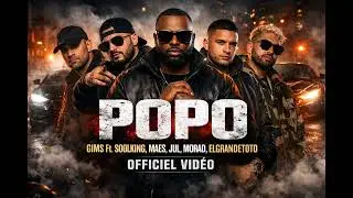 GIMS Ft. Soolking, Maes, JUL, Morad & ElGrandeToto &ndash; Popo (Official Music)