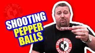 Testing Home Defense Pepperballs Pt1 | Lone Wolf Paintball Michigan