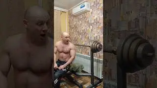 Жим 110 кг - Пятый рабочий Подход!!!!!