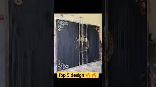 Top 5 Front Gate Design, Iron Gate Design House Gate Modern #design #main