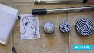 Unboxing Electric Cleaning Brush | Rechargeable Brush | Electric Spin Scrubber