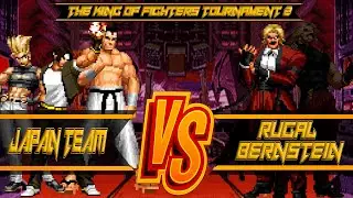 [KOFT2] Japan Team VS. Rugal Bernstein || Destiny Battle #5 ||  1080P 60 FPS