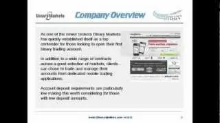 BinaryMarkets Review - Binary Options Broker