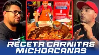 La receta de las CARNITAS MICHOACANAS “El Muñeco” 