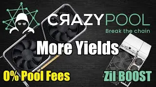 Вам НУЖНО ПОПРОБОВАТЬ CRAZY POOL!!! | Комиссия за пул 0%, ZIL ВЕРНУЛСЯ!!!