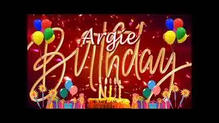 Argie Birthday Song  | Happy Birthday Argie