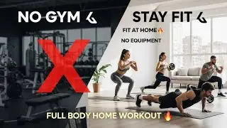 Staying Fit at Home: Easy Exercises, Healthy Habits, and Daily Movement Tips