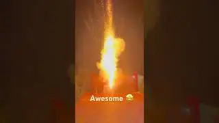 Lovely Fireworks😍! Golden wings! Double ball skyshot ! #Diwali 2024 #fireworks #trending #pyro