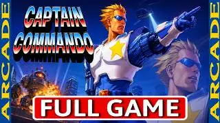 Captain Commando - FULL GAME Walkthrough Longplay