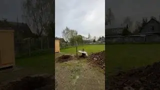 Копка колодца машиной в Клинском районе