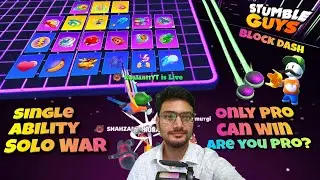 STUMBLE GUYS LIVE | UNLIMITED BLOCK DASH ROOM CODE 😍 INW SERVER #stumbleguyslive