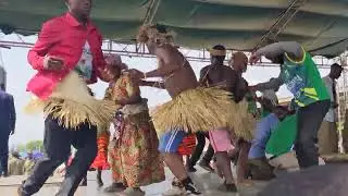 Bakonzo Traditional dancers At the 59th Coronation of Omusinga CWMI 