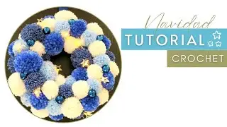🎄CORONA NAVIDAD |  POMPONES | CHIC DIY✨#coronadenavidad #decoraciónnavideña