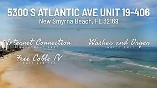 5300 S Atlantic 19 406, New Smyrna Beach, FL Rental property hosted by Century 21 Beachside