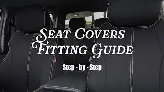 Supertrim Neoprene Car Seat Cover Fitting Guide | BYD Shark 6