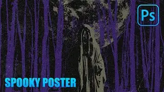 Photoshop Tutorial | Halloween | Spooky Poster