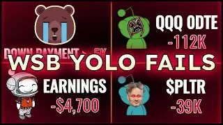 When YOLO Goes Wrong: 4 BRUTAL WSB Fails