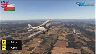 Edirne to Corlu - MSFS 2024 - UK to Oman by Tiger Moth - Leg 34