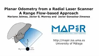 Planar Odometry from a Radial Laser Scanner (RF2O)