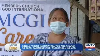 Single parent na may 12 anak, tinulungan ng MCGI