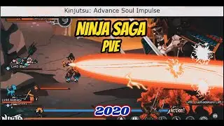 NINJA SAGA : FIRST PVE IN 2020
