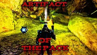 Cave run Artifact Of The Pack//#ark #arkcommunity