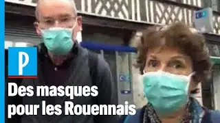 Incendie à Rouen : « La ville est déserte, les gens se couvrent le visage »