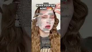 MAKE YOUR HIT SONG‼️🔥 #makeasong #song #makeup #mask #tips #facts #music #lyrics #shorts #hitsong