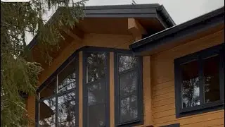 ЭТАП СТРОИТЕЛЬСТВА ДОМА из КЛЕЕНОГО БРУСА. Выпуск2.