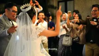 [ LIVE REC ] Diskodiwedding :Fun First Disko Dance Moments of Natasha & Dixy at Taman Kajoe Ampera