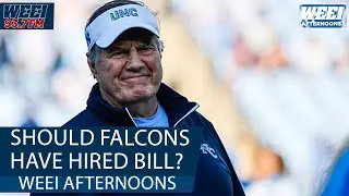 Should the Atlanta Falcons REGRET not hiring Bill Belichick 2 years ago? | WEEI Afternoons