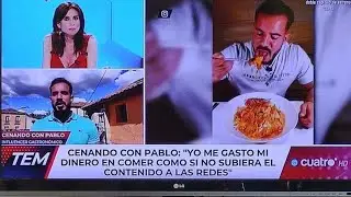 OPINO en TELEVISIÓN sobre BORJA ESCALONA en TODO ES MENTIRA - CUATRO TV!!