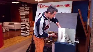 Нанесение Marmo Antico