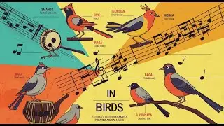 Bird Sounds in Indian Classical Music || birds song #birdsounds  #birdsong