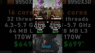 Ryzen 9 9950X vs Ryzen 9 9950X3D