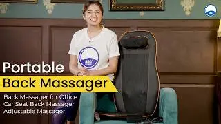Portable Back Massager | Back Massager for Office | Car Seat Back Massager | Adjustable Massager