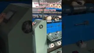 Yarn doubling machine