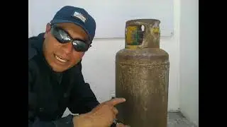 como pintar tanque de gas
